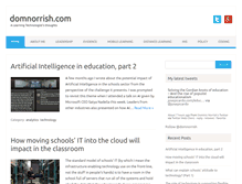 Tablet Screenshot of domnorrish.com